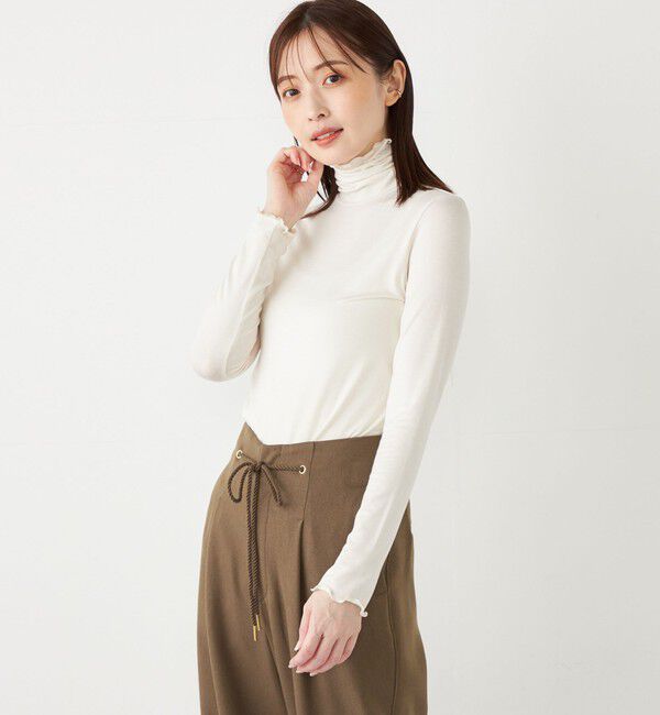 SHIPS Colors 「SHIPS Colors:〈手洗い可能〉タートルネック インナー◇」|Tシャツ・カットソー|