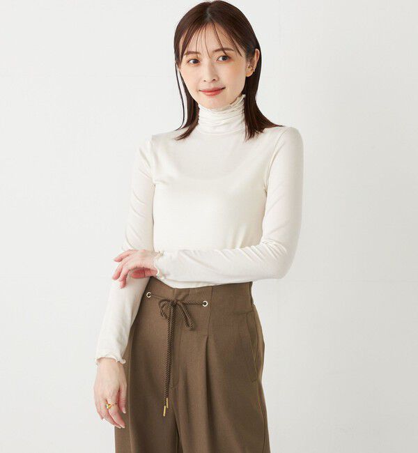 SHIPS Colors 「SHIPS Colors:〈手洗い可能〉タートルネック インナー◇」|Tシャツ・カットソー|