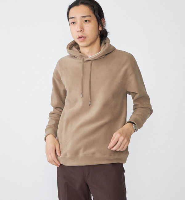 SHIPS「SHIPS:〈吸湿発熱〉モイスチャー プルオーバー パーカー」|パーカー|ベージュ