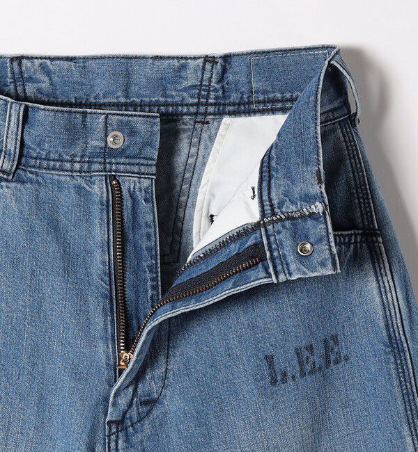 SHIPS any「【SHIPS any別注】Lee: バック レースアップ デニム パンツ 25SS」|デニム|
