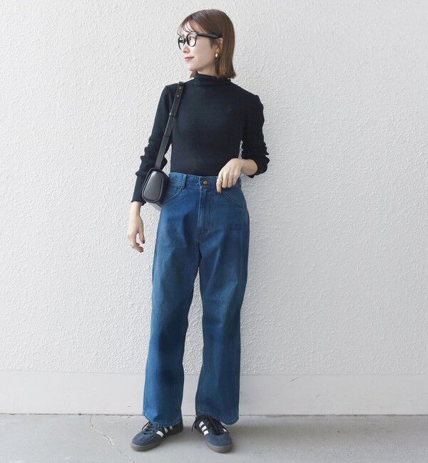 SHIPS any「【SHIPS any別注】Lee: バック レースアップ デニム パンツ 25SS」|デニム|