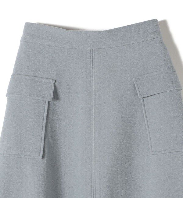 SHIPS Colors 「SHIPS Colors:〈手洗い可能〉ジャージーメルトン ポケット フレア スカート 2」|フレア|