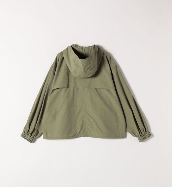 quaranciel「quaranciel:〈洗濯機可能〉ライト フーディー ナイロン ダブルジップ ブルゾン」|ブルゾン・スタジャン|