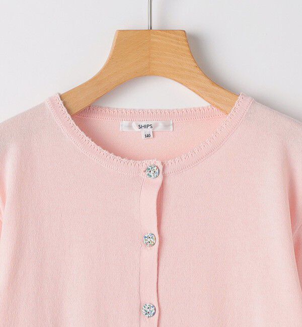SHIPS KIDS「SHIPS KIDS:140～150cm / リバティ カーディガン」|カーディガン|