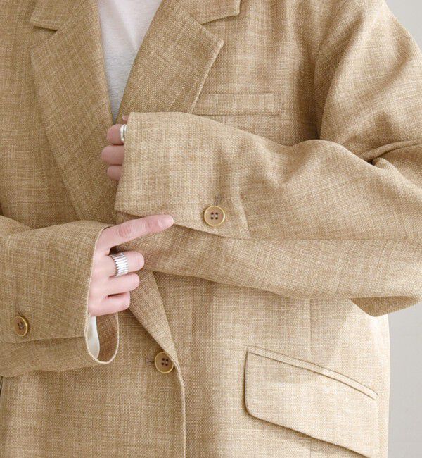 quaranciel「quaranciel: バスケット ダブル テーラード オーバー ジャケット」|テーラードジャケット|