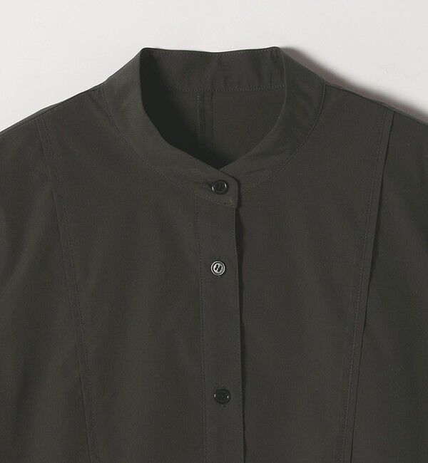 SHIPS any「SHIPS any:〈洗濯機可能〉タイプライター スタンドカラー シャツ ワンピース」|ワンピース|