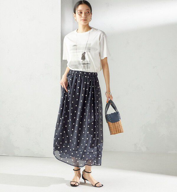 SHIPS for women「【SHIPS別注】COUTURE D'ADAM:50th ANNIV Sam Haskins フォト TEE」|Tシャツ・カットソー|