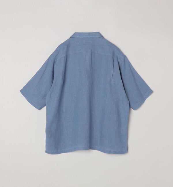 SHIPS any「SHIPS any: ピュアリネン キャンプポケット ハーフスリーブ オープン シャツ◇」|シャツ・ブラウス|