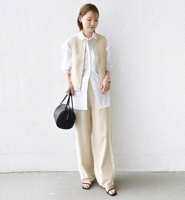 SHIPS for women「【SHIPS別注】BINDU:ブレード テープ ベスト」|ベスト・ジレ|