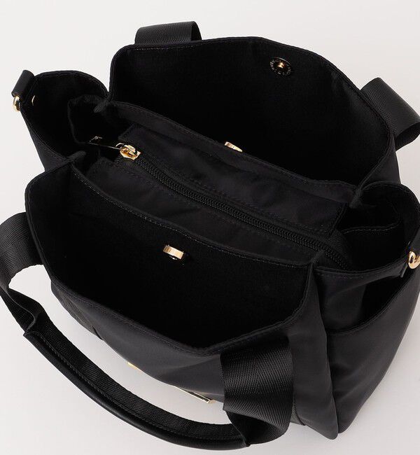 quaranciel「quaranciel: 2way 8ポケット ライン ショルダー バッグ」|ショルダー・メッセンジャー|