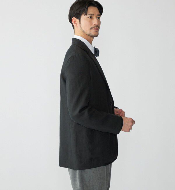 SHIPS「【SHIPS別注】CARUSO: リネン パイピング ジャケット」|テーラードジャケット|