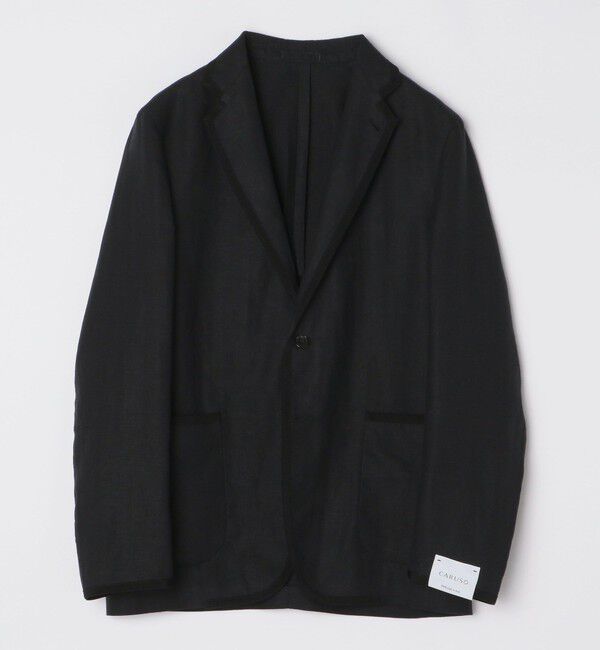 SHIPS「【SHIPS別注】CARUSO: リネン パイピング ジャケット」|テーラードジャケット|