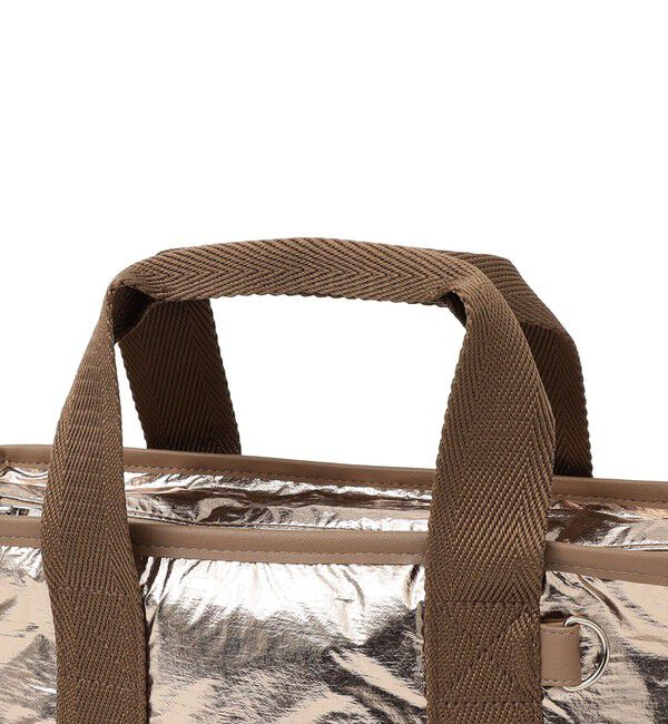 SHIPS any「SHIPS any: メタリック 保温冷ポーチ付き トート」|トートバッグ|