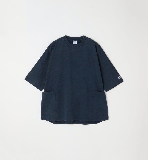 SHIPS any「【SHIPS any別注】Champion: ブリーチ ドルマン キャンプポケット Tシャツ◇」|Tシャツ・カットソー|