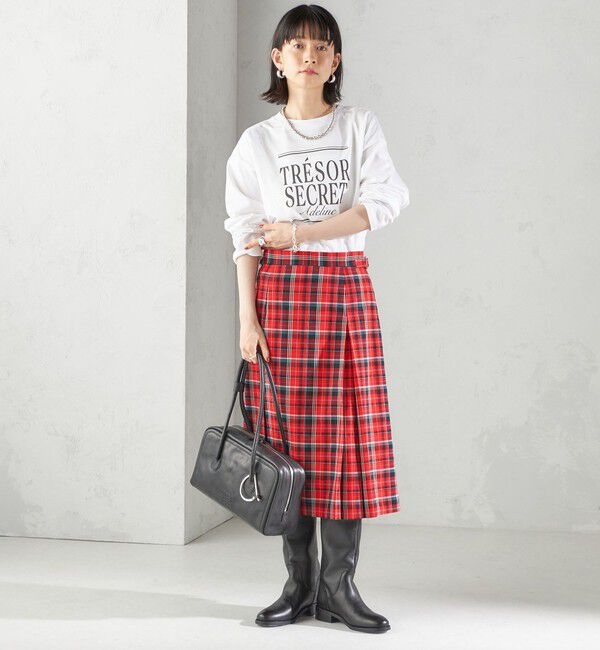 SHIPS for women「【SHIPS別注】Champion: プリント ロングスリーブ TEE」|Tシャツ・カットソー|