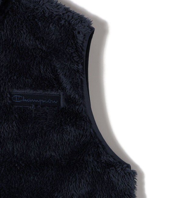 SHIPS for women「【一部WEB限定 / SHIPS別注】Champion:〈洗濯機可能〉フリース ベスト」|ベスト・ジレ|