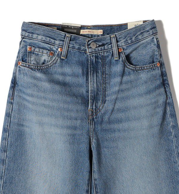 SHIPS for women「Levi&rsquo;s:RIBCAGE WIDE LEG」|デニム|