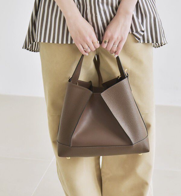 quaranciel「quaranciel: 2way コンビ ワンハンドル ショルダー バッグ」|ショルダー・メッセンジャー|