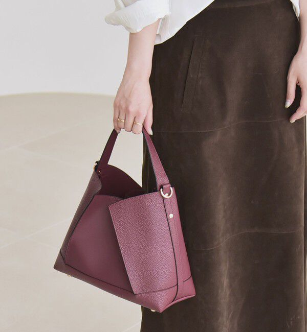 quaranciel「quaranciel: 2way コンビ ワンハンドル ショルダー バッグ」|ショルダー・メッセンジャー|