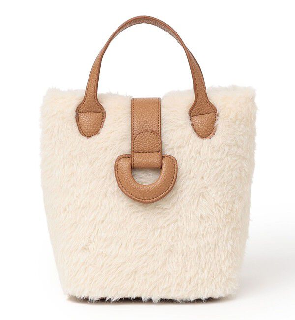 SHIPS for women「ボア キューブ トート」|ショルダー・メッセンジャー|