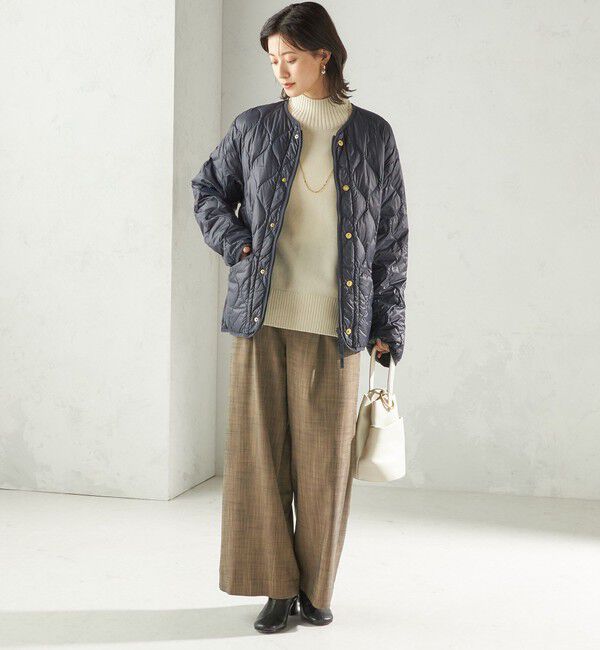 SHIPS for women「【SHIPS別注】TAION:〈手洗い可能〉リブ マルチ WAY ダウン ジャケット」|ダウン|