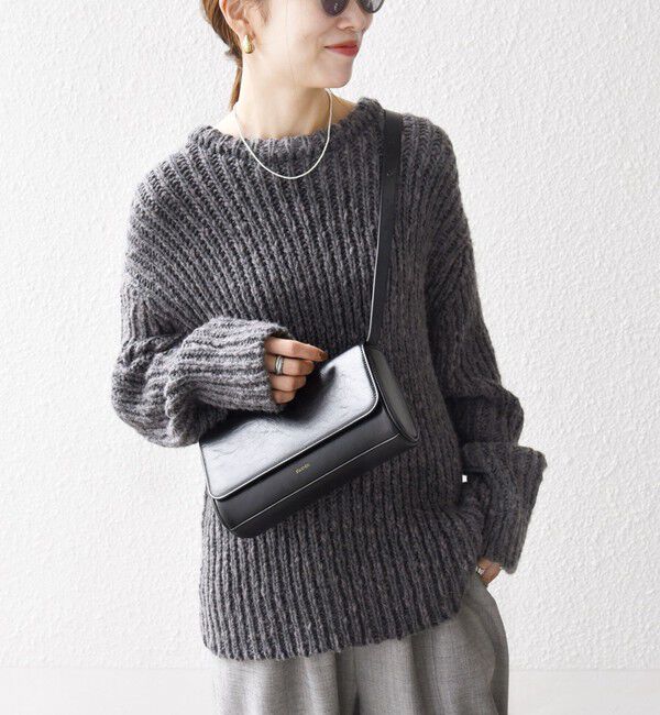 SHIPS any「SHIPS any:〈手洗い可能〉ロービング ルーズ ニット プルオーバー」|ニット・セーター|