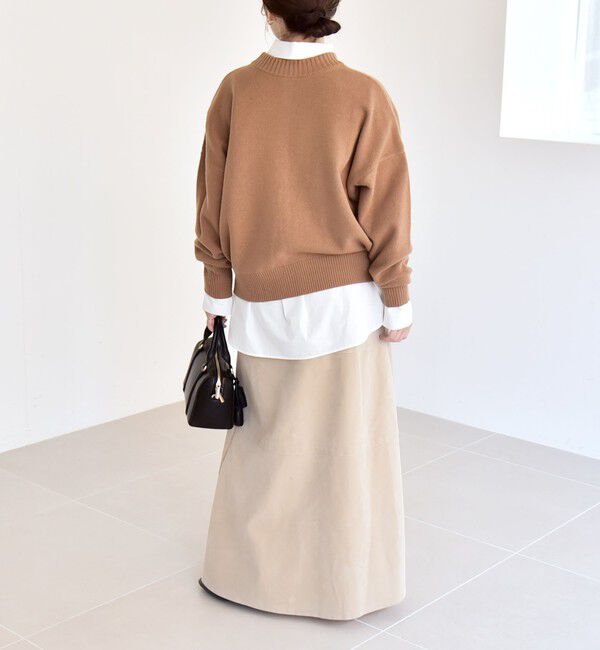 quaranciel「quaranciel: AQUA カシミヤ ミックス 2way ハイネック カーディガン」|カーディガン|