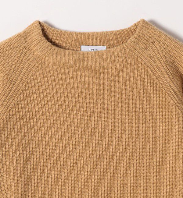 SHIPS any「《一部追加予約》SHIPS any:〈手洗い可能〉AQUA カシミヤ ミックス ハイネック ニット」|ニット・セーター|