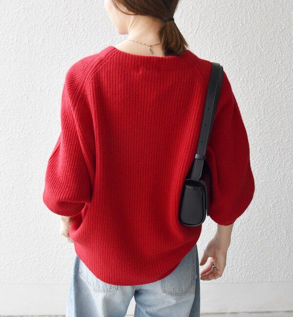 SHIPS any「《一部追加予約》SHIPS any:〈手洗い可能〉AQUA カシミヤ ミックス ハイネック ニット」|ニット・セーター|