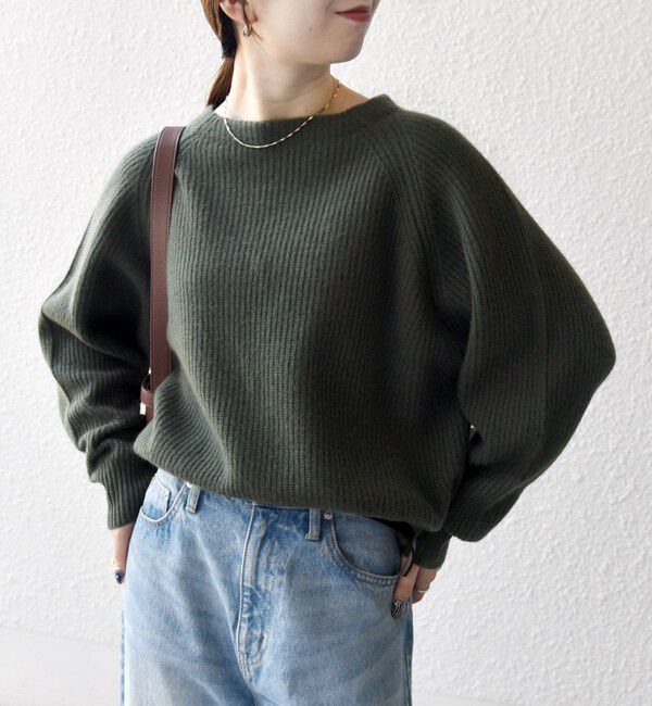 SHIPS any「《一部追加予約》SHIPS any:〈手洗い可能〉AQUA カシミヤ ミックス ハイネック ニット」|ニット・セーター|