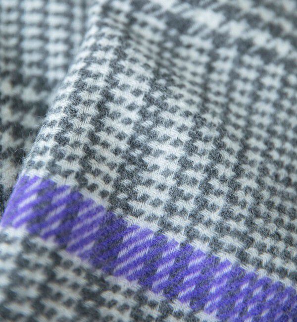 quaranciel「quaranciel: カシミヤ ミックス チェック ストール 25AW」|ストール|