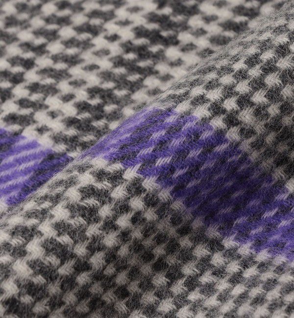 quaranciel「quaranciel: カシミヤ ミックス チェック ストール 25AW」|ストール|