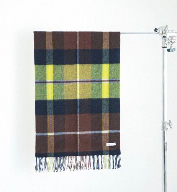 quaranciel「quaranciel: カシミヤ ミックス チェック ストール 25AW」|ストール|