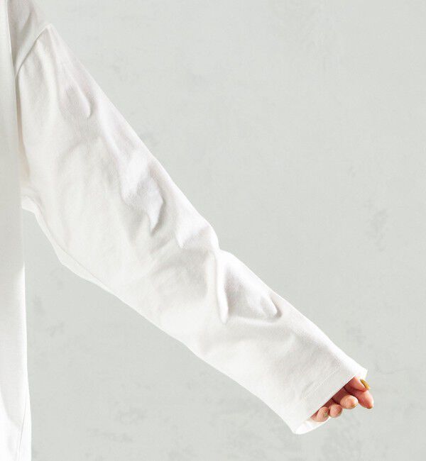 SHIPS for women「プリント ロゴ ロング スリーブ TEE」|Tシャツ・カットソー|