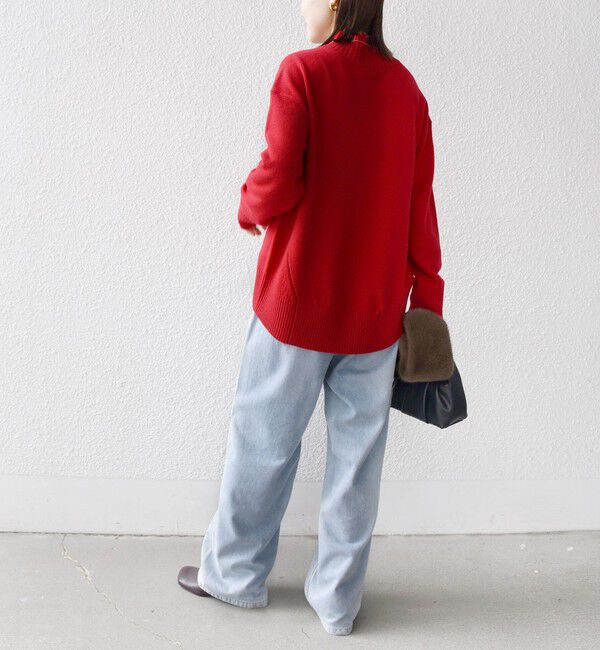 SHIPS for women「〈手洗い可能〉ウール カシミヤ ハイネック プルオーバー」|ニット・セーター|