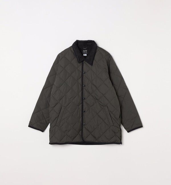 SHIPS any「【SHIPS any別注】TAION:〈手洗い可能〉ダイヤキルト ダウン ハーフコート 25AW◇」|ダウン|