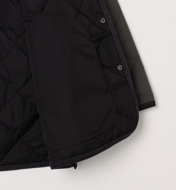 SHIPS any「【SHIPS any別注】TAION:〈手洗い可能〉ダイヤキルト ダウン ハーフコート 25AW◇」|ダウン|