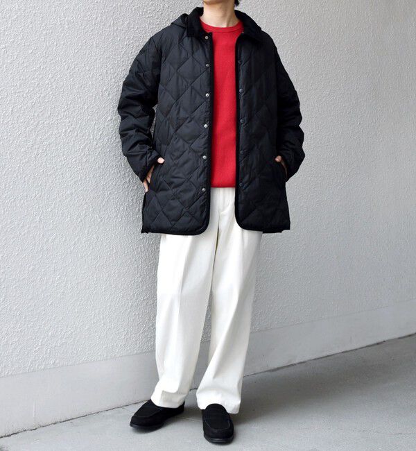 SHIPS any「【SHIPS any別注】TAION:〈手洗い可能〉ダイヤキルト ダウン ハーフコート 25AW◇」|ダウン|