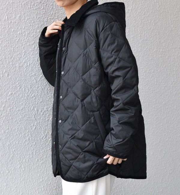 SHIPS any「【SHIPS any別注】TAION:〈手洗い可能〉ダイヤキルト ダウン ハーフコート 25AW◇」|ダウン|