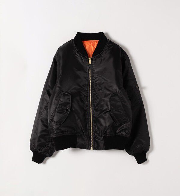 SHIPS any「ROTHCO: MA-1 フライト ジャケット」|ブルゾン・スタジャン|ブラック