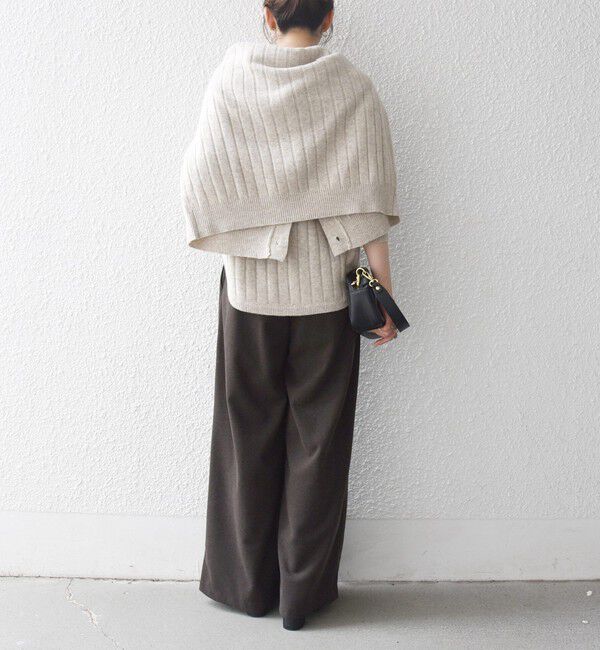 SHIPS any「SHIPS any:〈手洗い可能〉ウォーム イージー ワイド ストレート パンツ」|その他|