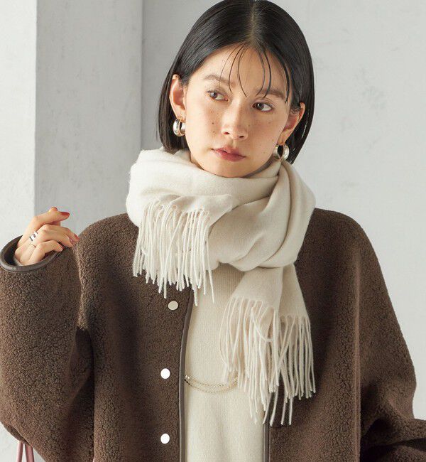 SHIPS for women「ウール カシミヤ ウォッシャブル ストール」|ストール|