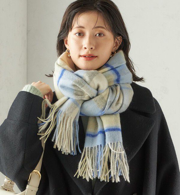 SHIPS for women「ウール カシミヤ ウォッシャブル ストール」|ストール|