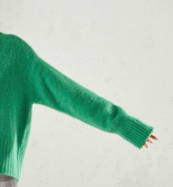 SHIPS for women「〈手洗い可能〉フォックス クルーネック ニット プルオーバー」|ニット・セーター|