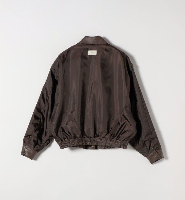 SHIPS any「FLAT YOU: ジップ ショート ブルゾン」|ブルゾン・スタジャン|