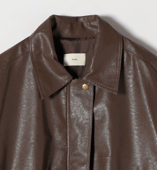 SHIPS any「FLAT YOU: ジップ ショート ブルゾン」|ブルゾン・スタジャン|