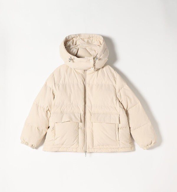 quaranciel「quaranciel: フーディー & ハイネック 2way ショート ダウン ジャケット」|ダウン|