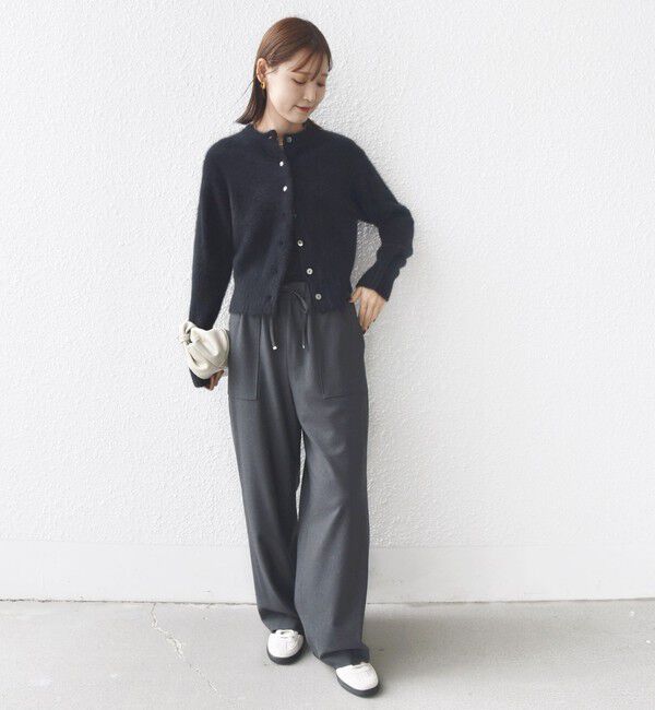 SHIPS for women「〈手洗い可能〉両面起毛 ポケット デザイン ドロスト パンツ」|その他|