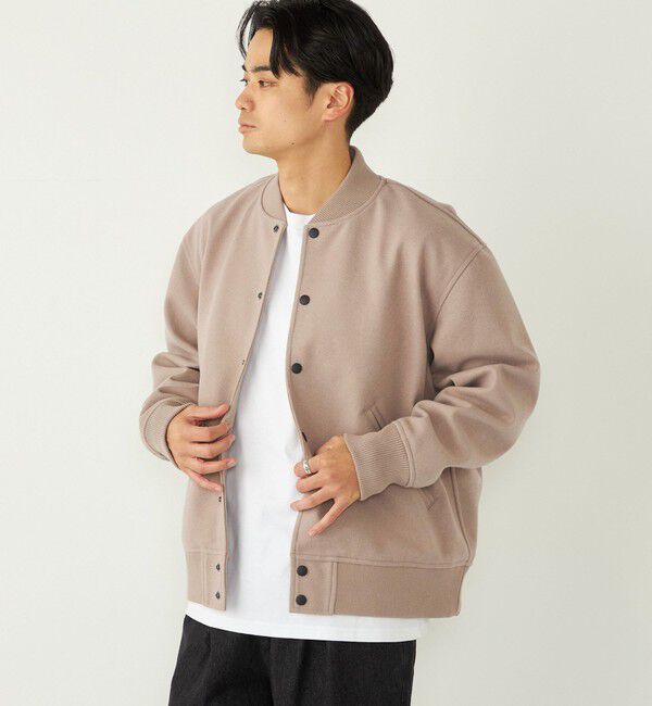 SHIPS Colors 「SHIPS Colors:ウール ミックス スタジアム ブルゾン」|ブルゾン・スタジャン|