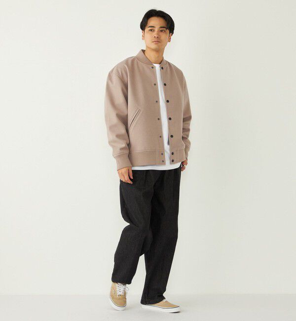 SHIPS Colors 「SHIPS Colors:ウール ミックス スタジアム ブルゾン」|ブルゾン・スタジャン|